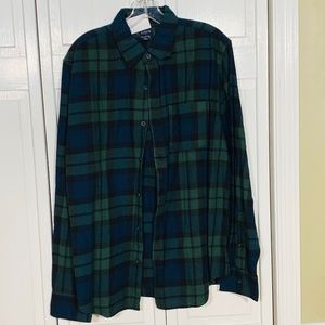 J. Crew Men’s Flannel Button Down Shirt